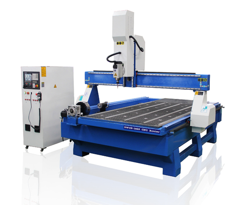 Машинное оборудование woodworking оси автомата для резки 4 Woodworking CNC для алюминия